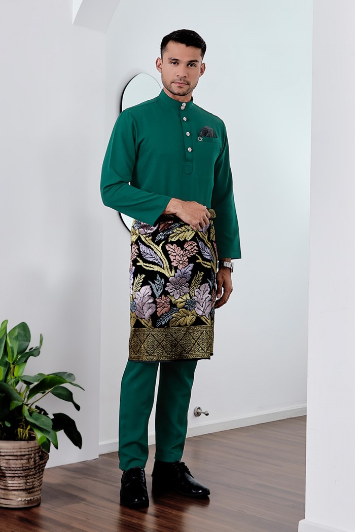 Baju Melayu Yusoff - Emerald Green